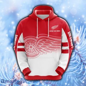 NHL Detroit Red Wings Red Hoodie, Zip Hoodie 3D All Over Print Meticulous Seams For Fans image NHL Detroit Red Wings Red Hoodie, Zip Hoodie 3D All Over Print Meticulous Seams For Fans Product Photo 3