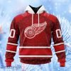 Nhl Detroit Red Wings Special Gift For Valentines Day Hoodie 3D All Over Print Attract Gift For Men And Women