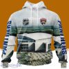 NHL Florida Panthers Personalized Arena Skyline Design 3D Hoodie All Over Print Designed Part For Fans