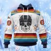 Nhl Florida Panthers Special Design For Dia De Los Muertos Hoodie 3D All Over Print Attract Gift For Men And Women