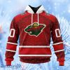 Nhl Minnesota Wild Special Gift For Valentines Day Hoodie 3D All Over Print Attract Gift For Men And Women