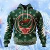 Nhl Minnesota Wild Special Grateful Dead Design Hoodie 3D All Over Print Attract Gift For Men And Women