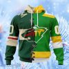 Nhl Minnesota Wild Special Home Mix Reverse Retro Personalized Kits Hoodie 3D All Over Print Attract Gift For Men And Women