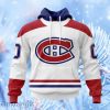 Nhl Montreal Canadiens Personalized Away Kits Hoodie 3D All Over Print Attract Gift For Men And Women
