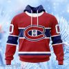 Nhl Montreal Canadiens Personalized Home Kits Hoodie 3D All Over Print Attract Gift For Men And Women