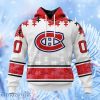 Nhl Montreal Canadiens Special Autism Awareness Design With Home Jersey Style Hoodie 3D All Over Print Attract Gift For Men And Women