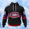 Nhl Montreal Canadiens Special Black And Gradient Design Hoodie 3D All Over Print Attract Gift For Men And Women