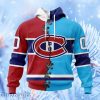 Nhl Montreal Canadiens Special Home Mix Reverse Retro Personalized Kits Hoodie 3D All Over Print Attract Gift For Men And Women