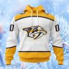 Nhl Nashville Predators Away Kits Hoodie 3D All Over Print Attract Gift For Men And Women