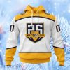 Nhl Nashville Predators Away With 25th Anniversary Logo Hoodie 3D All Over Print Attract Gift For Men And Women