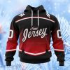 Nhl New Jersey Devils Personalize New Gradient Series Concept Hoodie 3D All Over Print Attract Gift For Men And Women