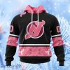 Nhl New Jersey Devils Personalized Specialized Design In Classic Style With Paisley! We Wear Pink Breast Cancer Hoodie 3D All Over Print Attract Gift For Men And Women