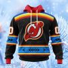 Nhl New Jersey Devils Special Native Heritage Design Hoodie 3D All Over Print Attract Gift For Men And Women
