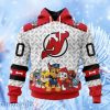 Nhl New Jersey Devils Special Pawpatrol Design Hoodie 3D All Over Print Attract Gift For Men And Women