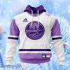 Nhl New York Islanders Personalize Hockey Fight Cancer Hoodie 3D All Over Print Attract Gift For Men And Women