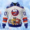 Nhl New York Islanders Special Pawpatrol Design Hoodie 3D All Over Print Attract Gift For Men And Women