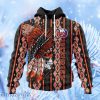 Nhl New York Islanders Special Skull Native Design Hoodie 3D All Over Print Attract Gift For Men And Women