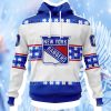 Nhl New York Rangers Autism Awareness Custom Name And Number 3D Hoodie 3D All Over Print Attract Gift For Men And Women