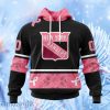Nhl New York Rangers Personalized Specialized Design In Classic Style With Paisley! We Wear Pink Breast Cancer Hoodie 3D All Over Print Attract Gift For Men And Women