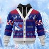 Nhl New York Rangers Specialized Unisex Sweater For Chrismas Season Hoodie 3D All Over Print Attract Gift For Men And Women