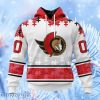 Nhl Ottawa Senators Special Autism Awareness Design With Home Jersey Style Hoodie 3D All Over Print Attract Gift For Men And Women