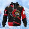Nhl Ottawa Senators Special Home Mix Reverse Retro Personalized Kits Hoodie 3D All Over Print Attract Gift For Men And Women