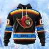 Nhl Ottawa Senators Special Native Heritage Design Hoodie 3D All Over Print Attract Gift For Men And Women