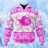 Nhl Ottawa Senators Special Pink October Breast Cancer Awareness Month Hoodie 3D All Over Print Attract Gift For Men And Women