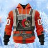 Nhl Ottawa Senators Star Wars Rebel Pilot Design Personalized Hoodie 3D All Over Print Attract Gift For Men And Women