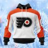 Nhl Philadelphia Flyers Away Kits Hoodie 3D All Over Print Attract Gift For Men And Women