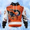 Nhl Philadelphia Flyers Specialized Design Jersey With Your Ribs For Halloween Hoodie 3D All Over Print Attract Gift For Men And Women