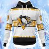 Nhl Pittsburgh Penguins Autism Awareness Custom Name And Number 3D Hoodie 3D All Over Print Attract Gift For Men And Women