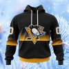 Nhl Pittsburgh Penguins Special Black And Gradient Design Hoodie 3D All Over Print Attract Gift For Men And Women