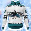 Nhl San Jose Sharks Autism Awareness Custom Name And Number 3D Hoodie 3D All Over Print Attract Gift For Men And Women