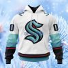 Nhl Seattle Kraken Personalized Away Kits Hoodie 3D All Over Print Attract Gift For Men And Women