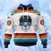 Nhl Seattle Kraken Special Design For Dia De Los Muertos Hoodie 3D All Over Print Attract Gift For Men And Women