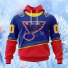 Nhl St Louis Blues Special 90s Retro Kits Hoodie 3D All Over Print Attract Gift For Men And Women