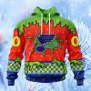 Nhl St Louis Blues Special Nickelodeon Design Hoodie 3D All Over Print Attract Gift For Men And Women
