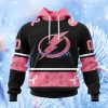 Nhl Tampa Bay Lightning Personalized Specialized Design In Classic Style With Paisley! We Wear Pink Breast Cancer Hoodie 3D All Over Print Attract Gift For Men And Women