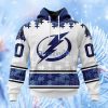 Nhl Tampa Bay Lightning Special Autism Awareness Design With Home Jersey Style Hoodie 3D All Over Print Attract Gift For Men And Women