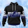 Nhl Tampa Bay Lightning Special Black And Gradient Design Hoodie 3D All Over Print Attract Gift For Men And Women