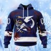 Nhl Tampa Bay Lightning Specialized Design Jersey With Your Ribs For Halloween Hoodie 3D All Over Print Attract Gift For Men And Women