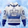 Nhl Toronto Maple Leafs Personalize New Gradient Series Concept Hoodie 3D All Over Print Attract Gift For Men And Women