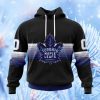 Nhl Toronto Maple Leafs Special Black And Gradient Design Hoodie 3D All Over Print Attract Gift For Men And Women