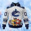 Nhl Vancouver Canucks Special Pawpatrol Design Hoodie 3D All Over Print Attract Gift For Men And Women