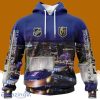 NHL Vegas Golden Knights Personalized Arena Skyline Design 3D Hoodie All Over Print Designed Part For Fans