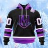 Nhl Vegas Golden Knights Special Black Hockey Fights Cancer Kits Hoodie 3D All Over Print Attract Gift For Men And Women