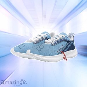 North Carolina Tar Heels NCAA Trending Air Mesh Running Shoes Custom Name For Fans Product Photo 1
