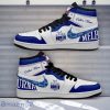 North Melbourne Kangaroos AFL Air Jordan Hightop Shoes Custom Name Gift For Fans