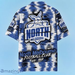 North Melbourne Kangaroos AFL Hawaiian Shirt Special Design Custom Name Product Photo 3